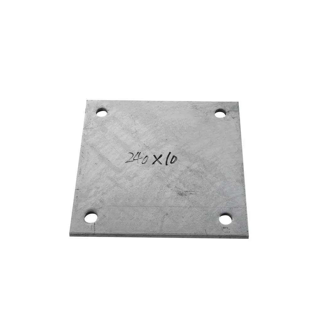 Corrosion Resistant Solar Mounting Base Plate for Rooftop Photovoltaic Support Installation