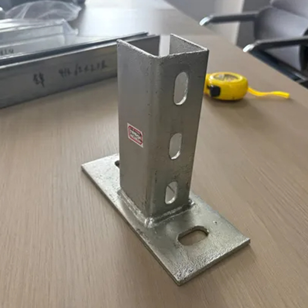 High Strength Heavy Duty Pre Galvanized Steel Solar Mounting Bracket for Ground Mount Systems