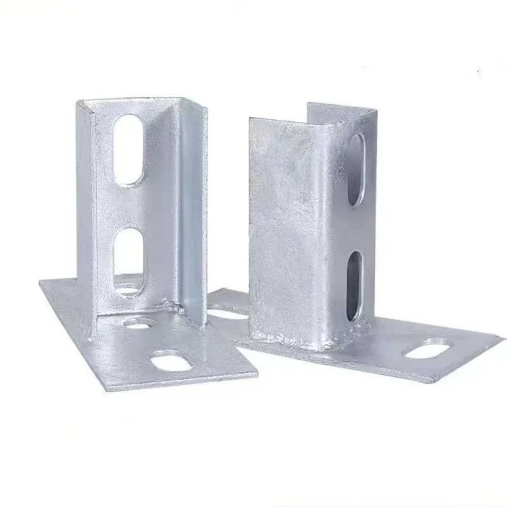 China Factory Photovoltaic Installation Accessories Hot-DIP Galvanized Solar Installation Accessories Welding-Free Base