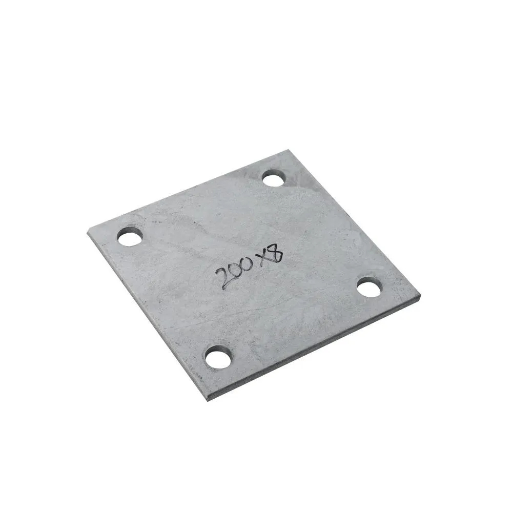 Corrosion Resistant Solar Mounting Base Plate for Rooftop Photovoltaic Support Installation