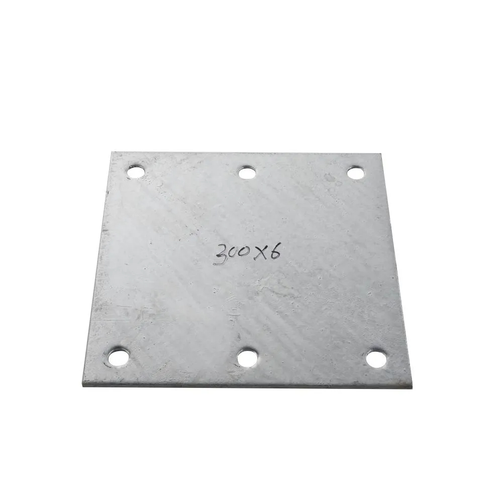 Corrosion Resistant Solar Mounting Base Plate for Rooftop Photovoltaic Support Installation