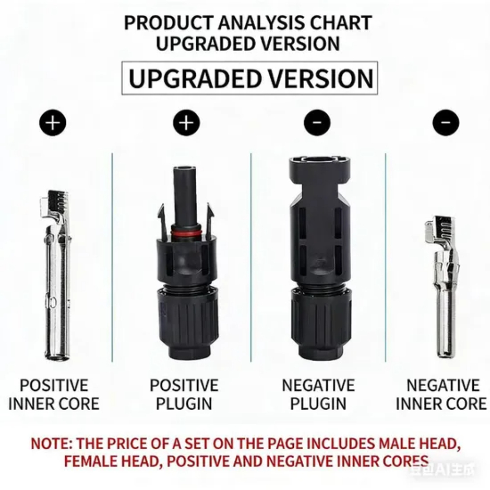 High-Quality Mc4 Photovoltaic Connector for Solar Panel Systems