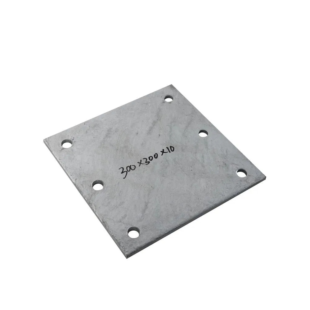Corrosion Resistant Solar Mounting Base Plate for Rooftop Photovoltaic Support Installation