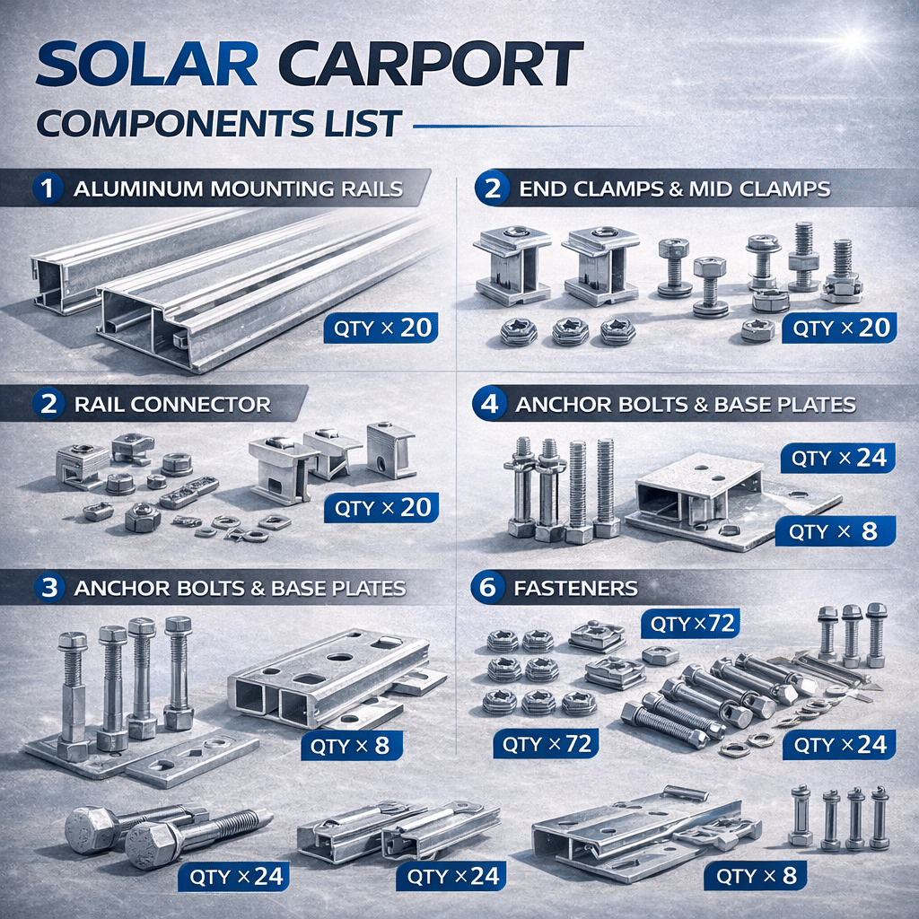 Premium Solar Carport Solution for Eco-Friendly Energy Efficiency