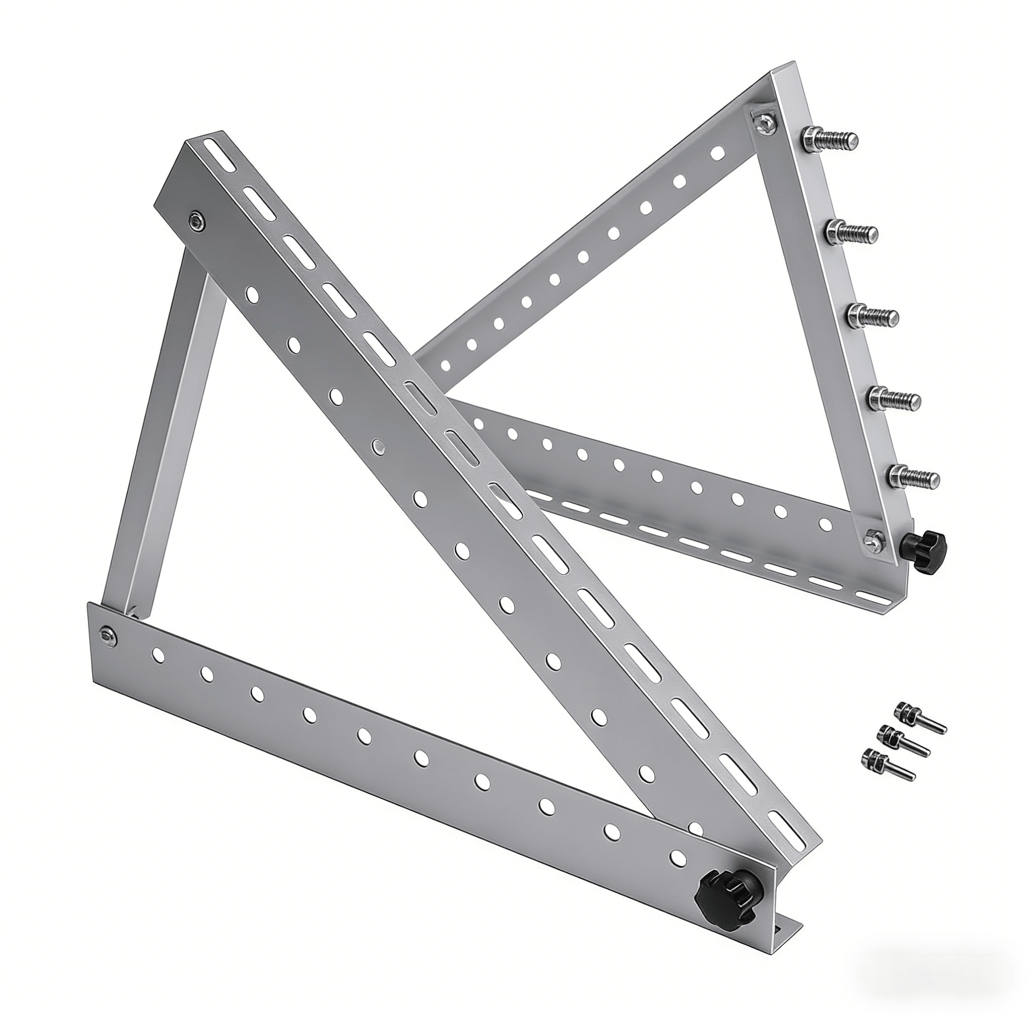 Heavy-Duty Steel Bracket for Reliable Solar Panel Mounting