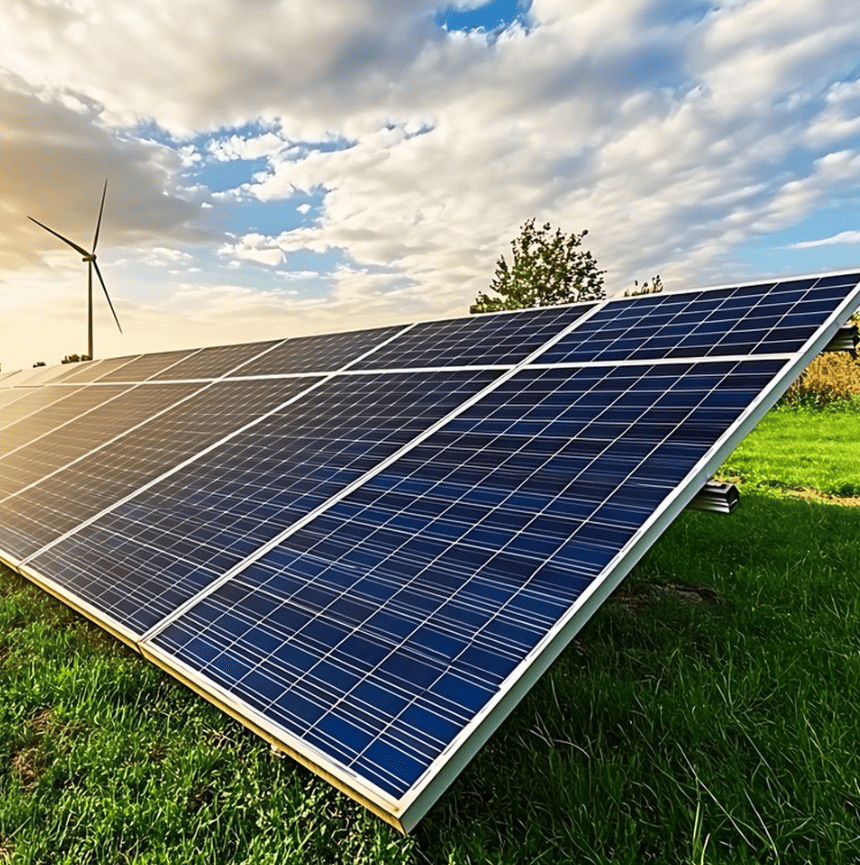 Versatile Solar Energy System Ground Mounting Structures for Various Applications