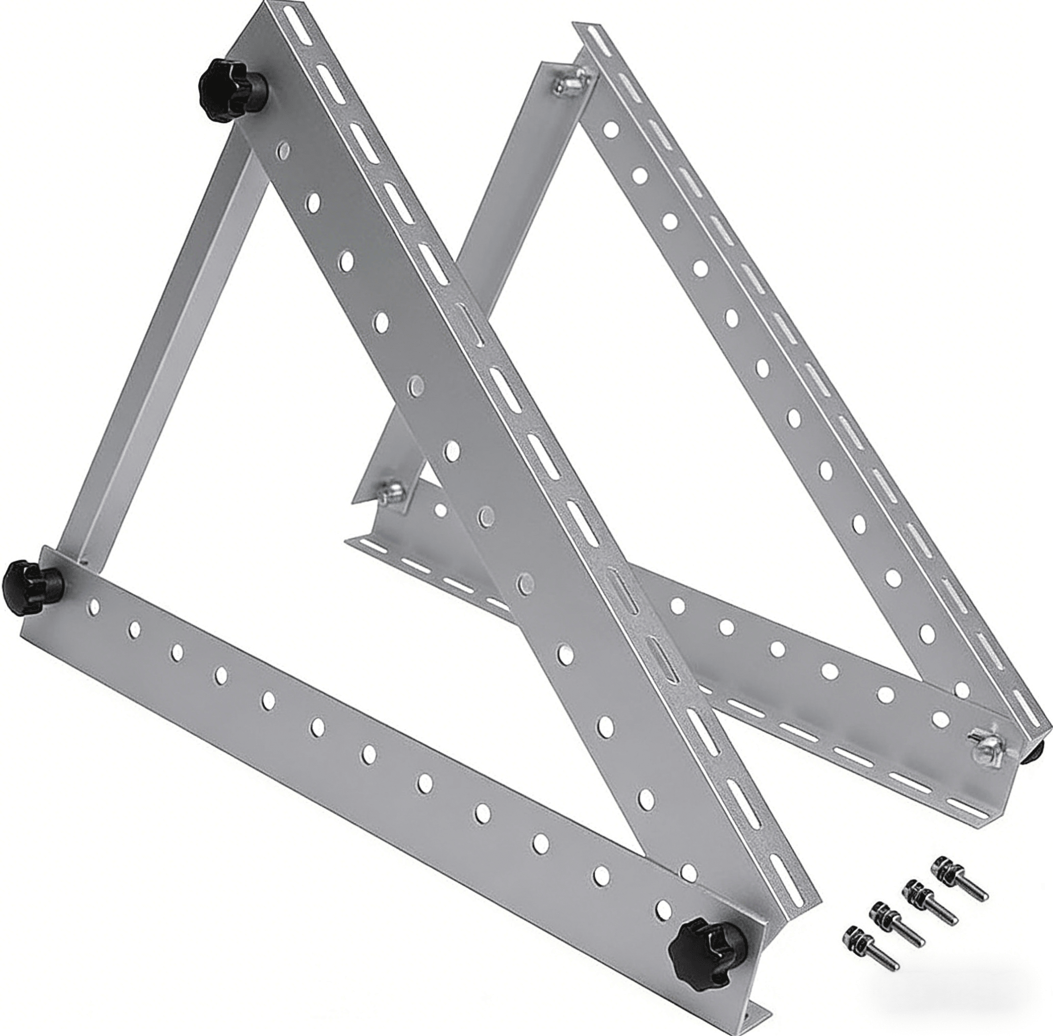Heavy-Duty Steel Bracket for Reliable Solar Panel Mounting