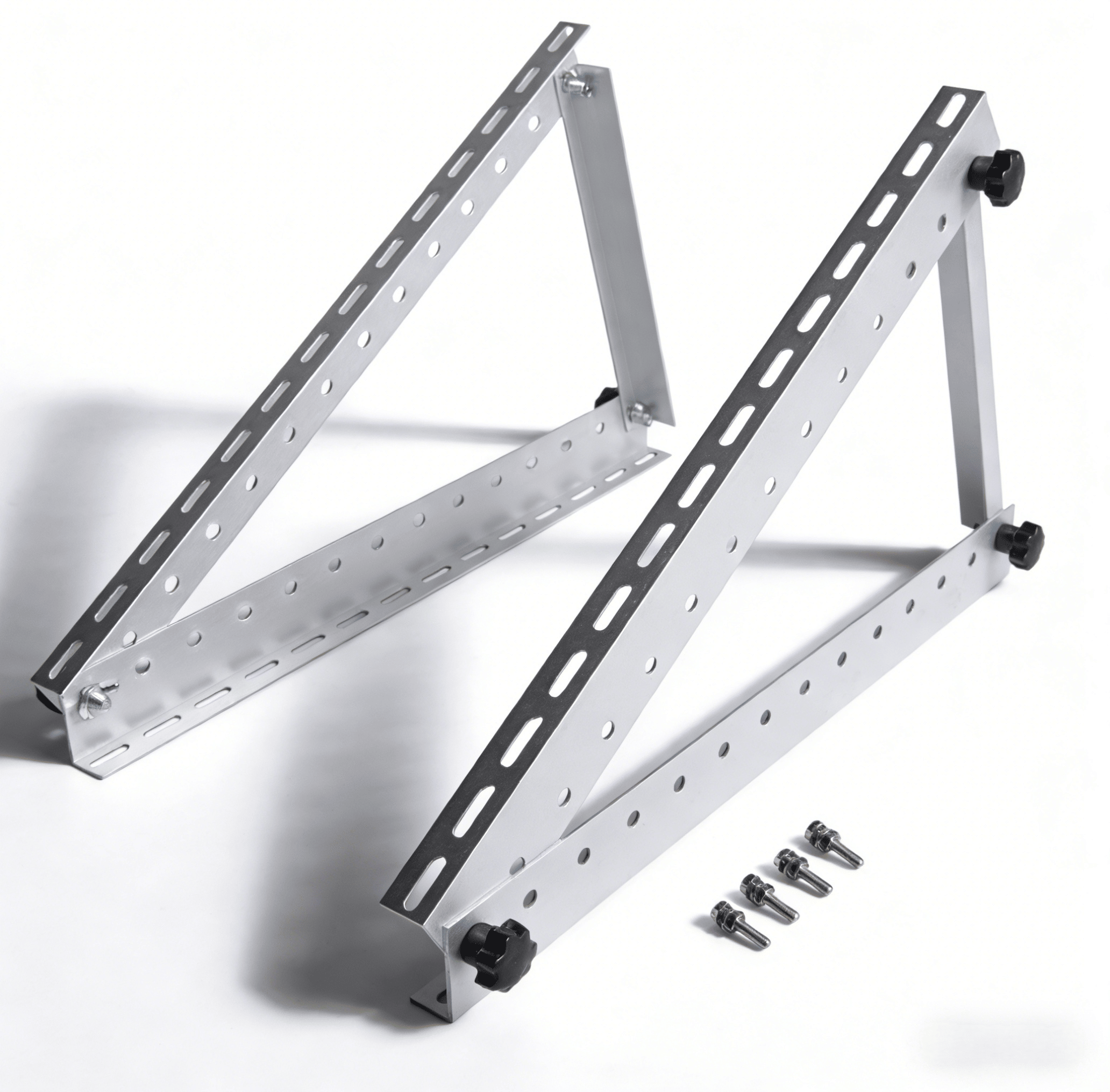 Heavy-Duty Steel Bracket for Reliable Solar Panel Mounting