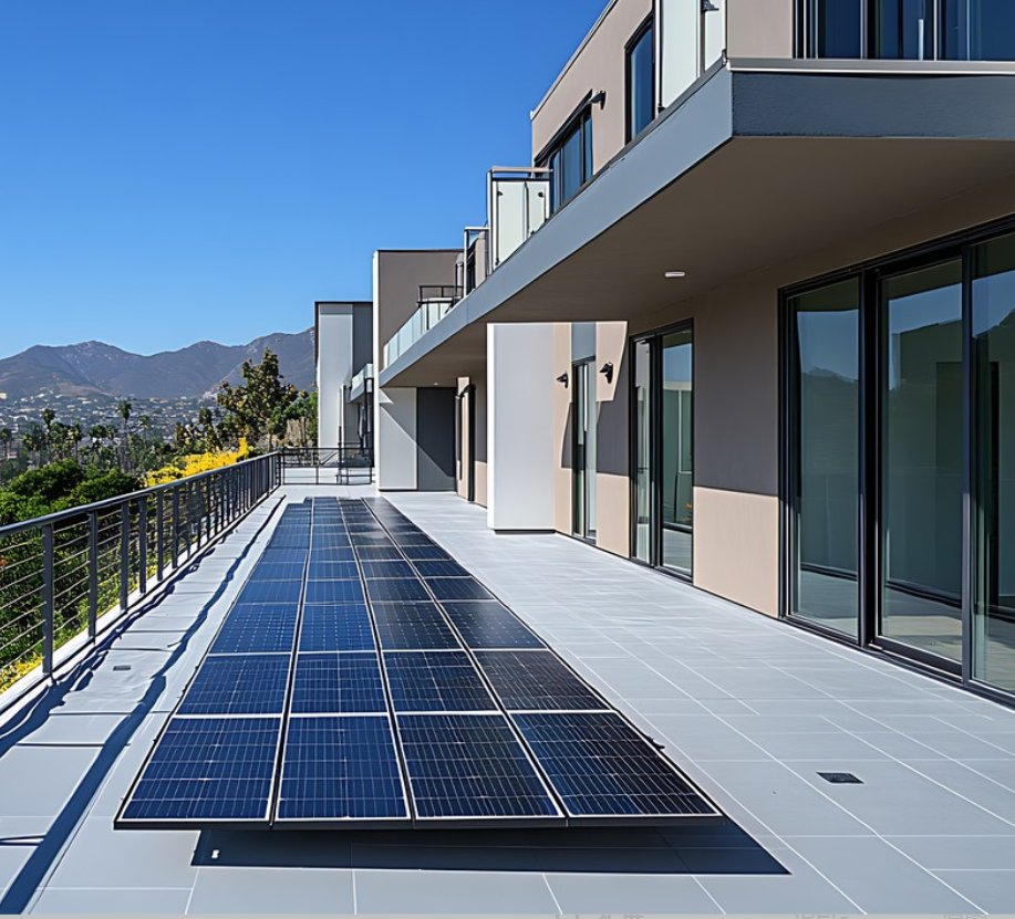 Solar Balcony Mounting System for Efficient Space Utilization