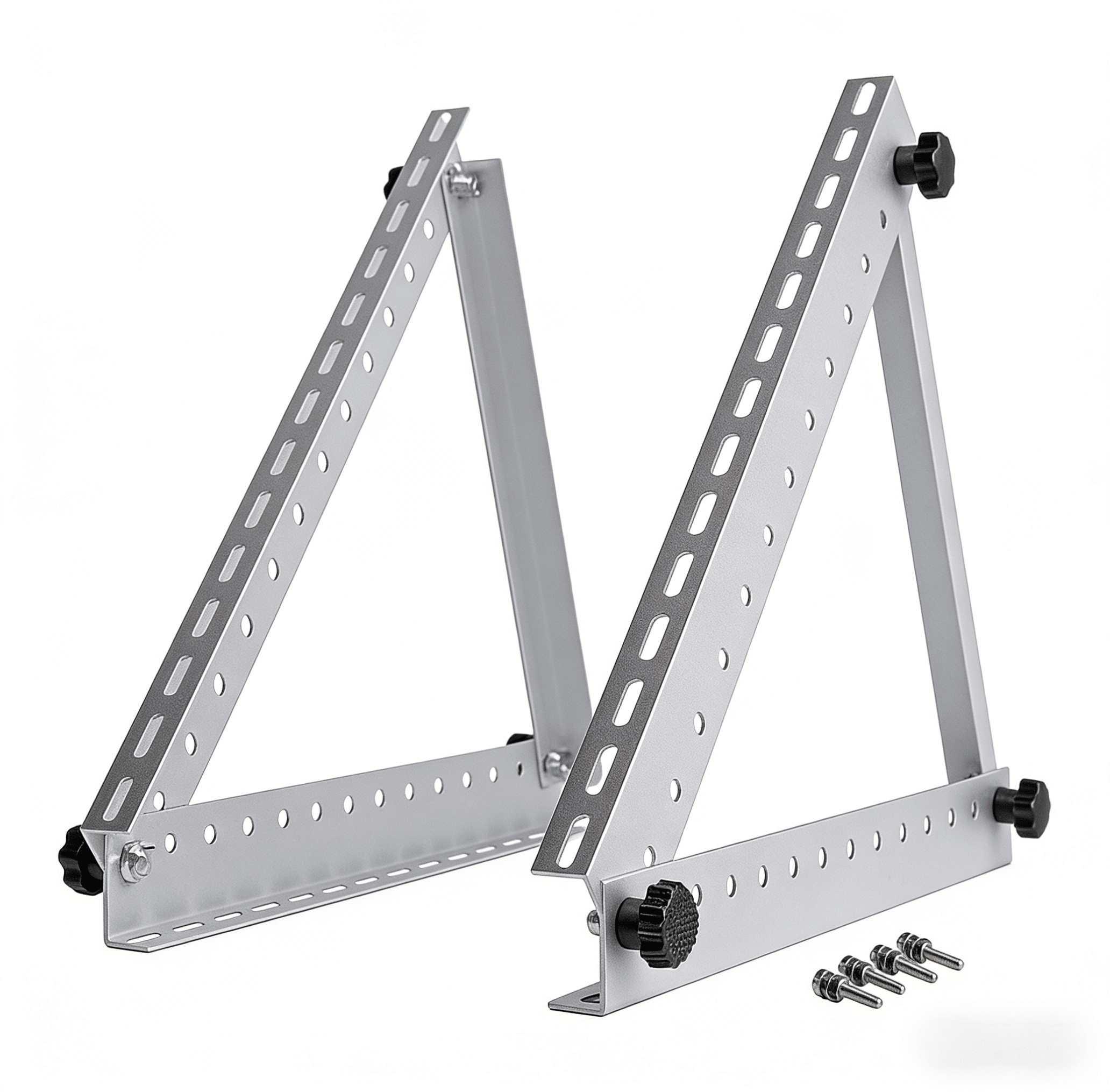 Heavy-Duty Steel Bracket for Reliable Solar Panel Mounting