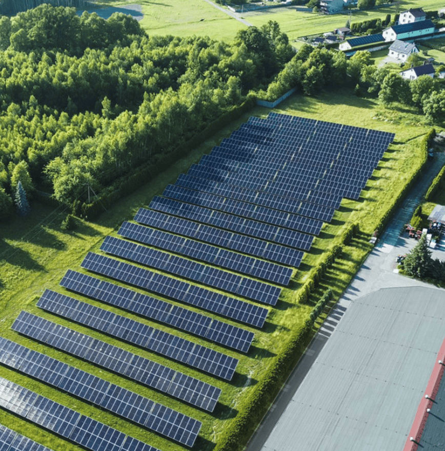 Heavy-Duty Solar Farm Mounting System for Windy Conditions