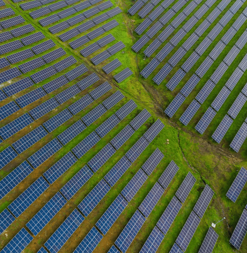 Innovative Solar Energy System Mounting for Large Crop Fields
