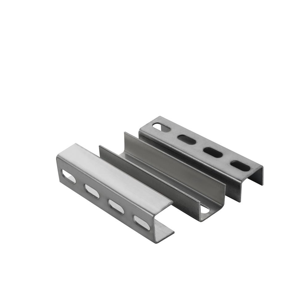 High strength C Channel Direct Connection of 30mm length and 2.0 thickness connects solar rails steadily.